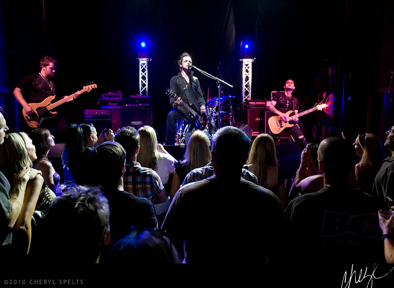 Lukas Rossi and Stars Down at The Galaxy Theater in Santa Ana, California.